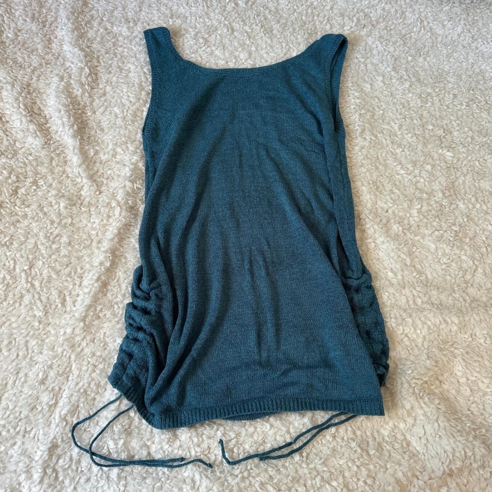Blue Bathing Suit Coverup